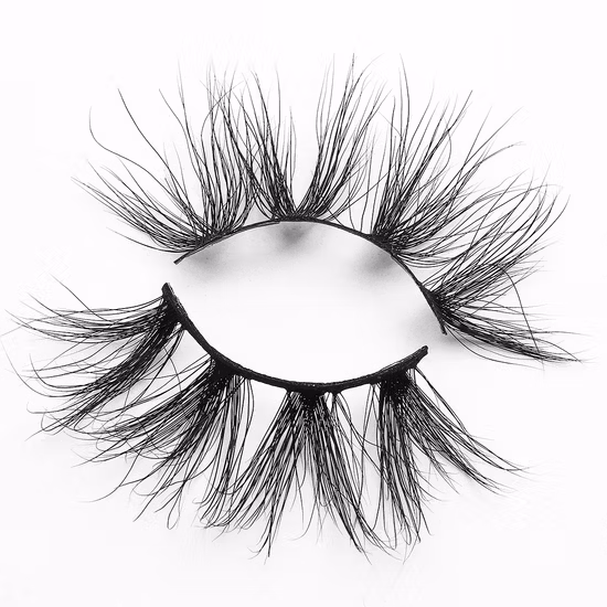 Hot Selling 25mm 3D Mink Eyelashes Real Siberian Dramatic Mink Lashes with Custom Box
