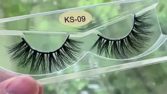 Hot Selling 25mm 3D Mink Eyelashes Real Siberian Dramatic Mink Lashes with Custom Box