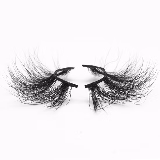 Venda imperdível cílios de vison 3D 25 mm verdadeiros cílios de vison siberianos dramáticos com caixa personalizada